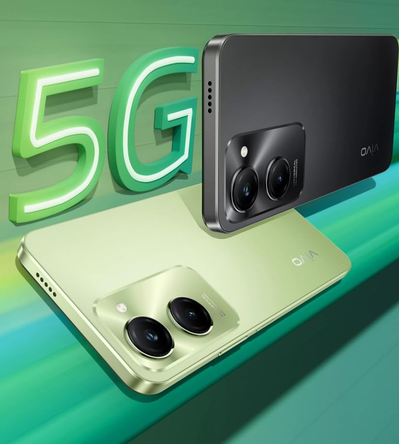 Vivo T3 Lite 5G Smartphone (Vibrant Green, 6GB RAM + 128GB Storage)