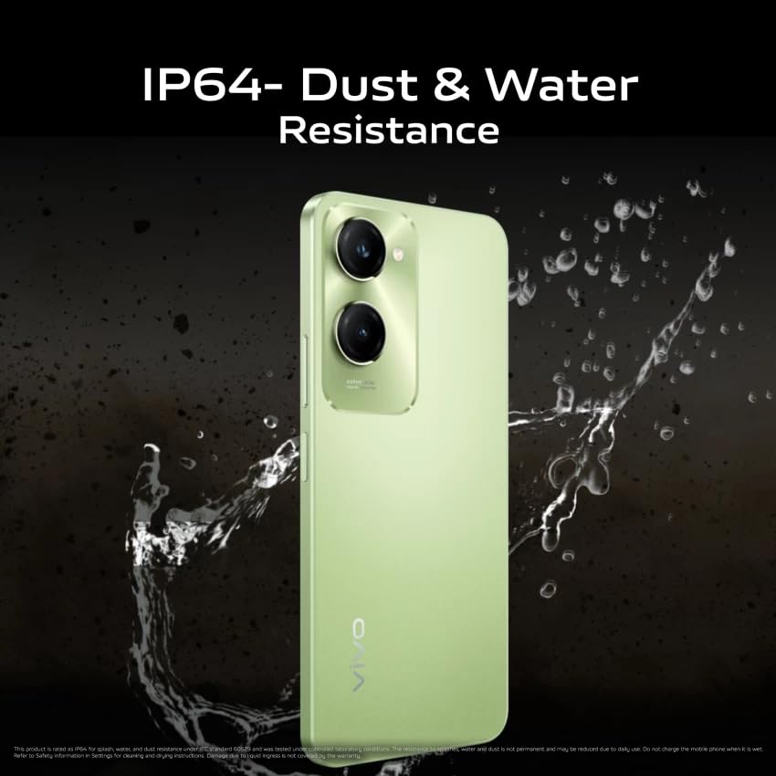 Vivo T3 Lite 5G Smartphone (Vibrant Green, 6GB RAM + 128GB Storage)