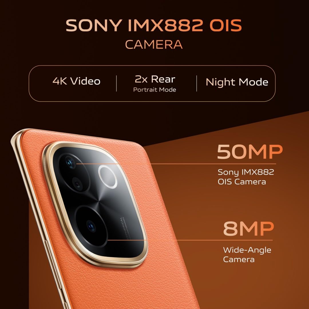 vivo T3 Pro 5G (Sandstone Orange, 8GB RAM+ 256GB Storage)