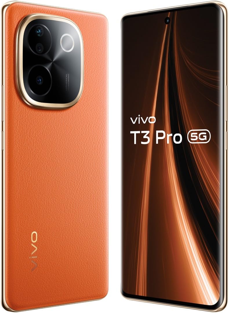 vivo T3 Pro 5G (Sandstone Orange, 8GB RAM+ 256GB Storage)