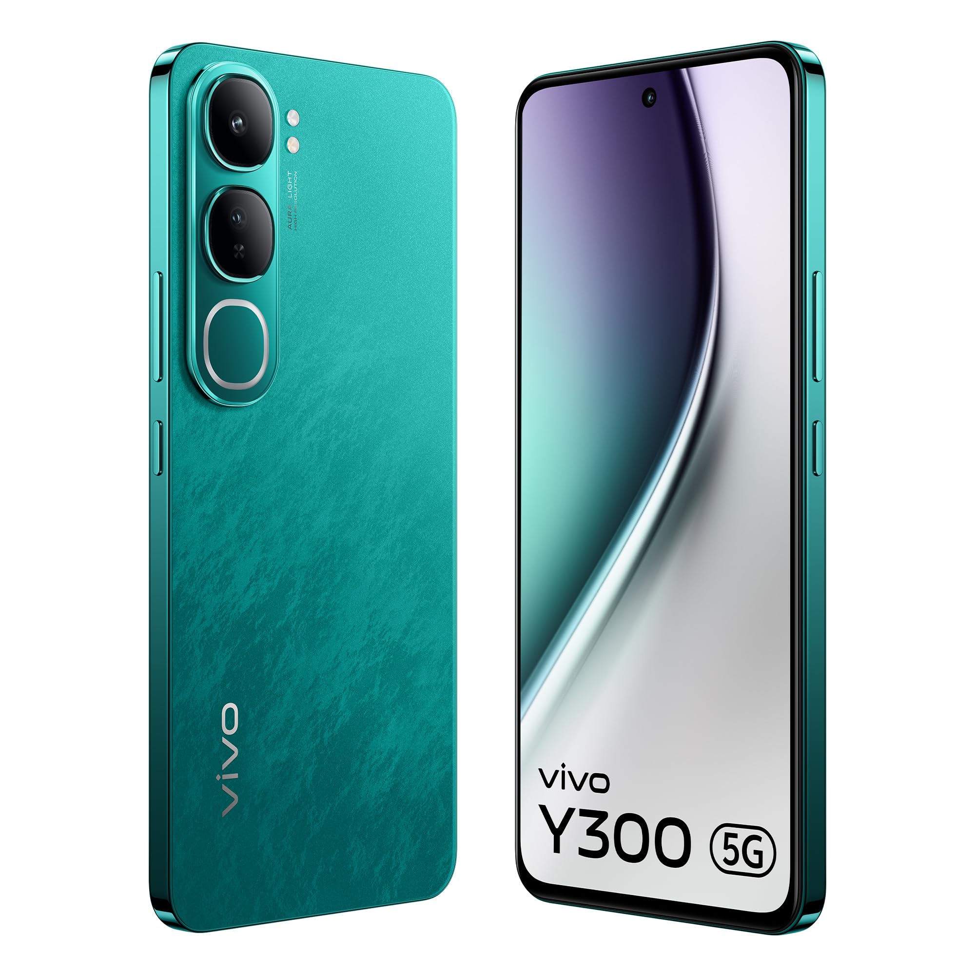 Vivo Y300 5G (Emerald Green, 8GB RAM, 128GB Storage)